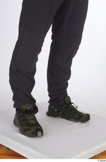 Yury black trousers calf casual dressed green sneakers 0008.jpg